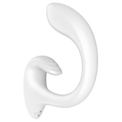 Satisfyer Vibro Rabbit Rabbit G For Goddess 1 16 x 3.8cm Blanc